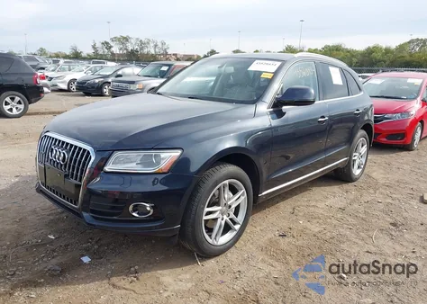 2017 Audi Q5 2.0T Premium из США, поврежденный, VIN WA1L2AFP3HA060047